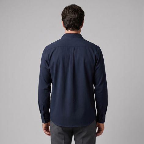 Men's Relaxed Viscose Autumn Overshirt