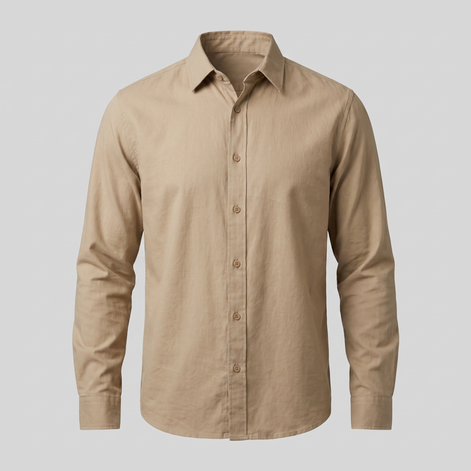 Men's Relaxed Viscose Autumn Overshirt