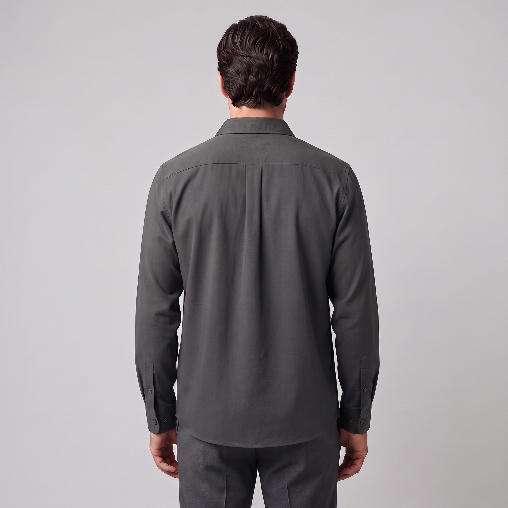 Men's Relaxed Viscose Autumn Overshirt