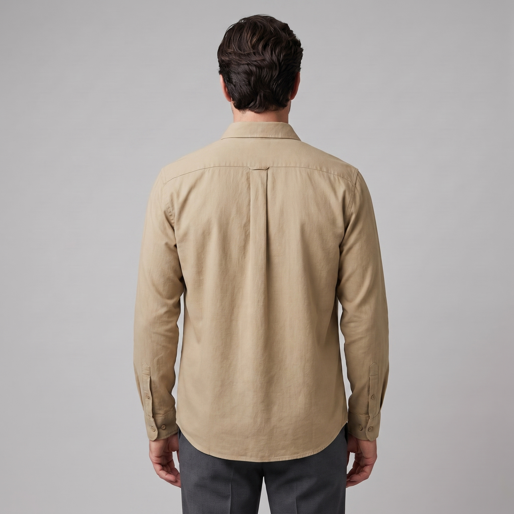 Men's Relaxed Viscose Autumn Overshirt