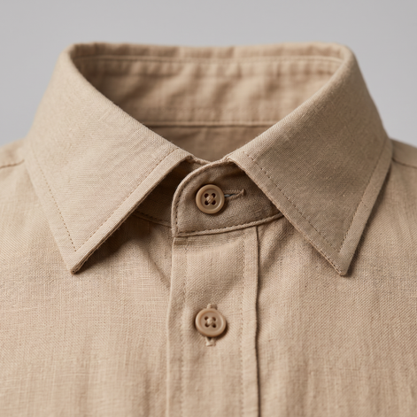 Men's Relaxed Viscose Autumn Overshirt