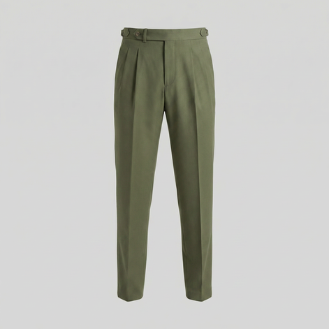 Men's Retro Straight Leg Trousers