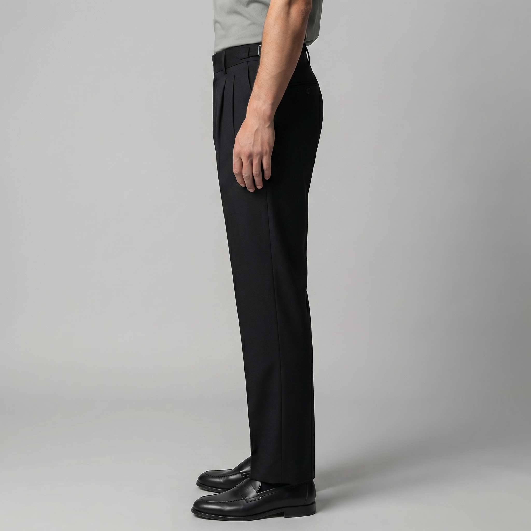 Men's Retro Straight Leg Trousers