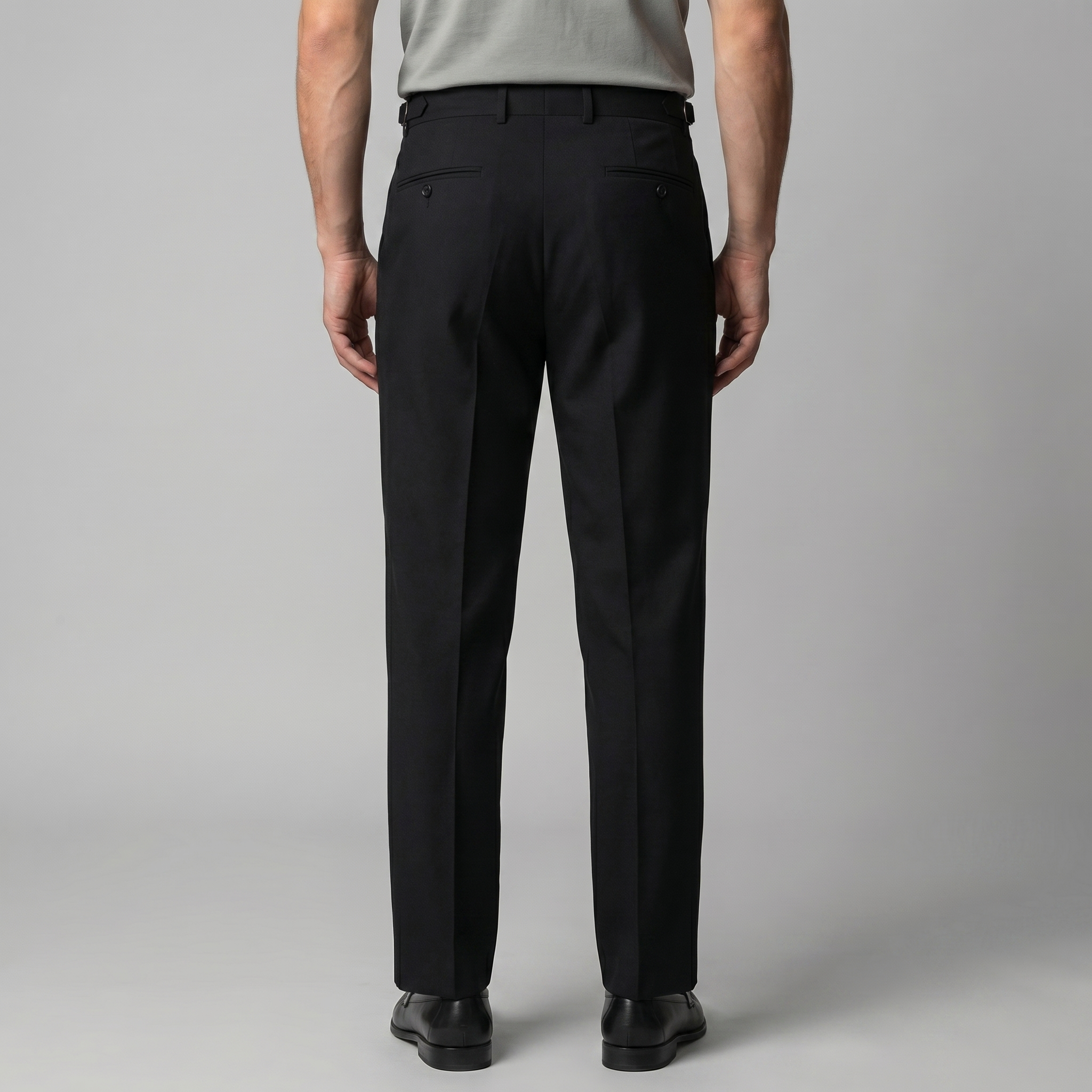 Men's Retro Straight Leg Trousers