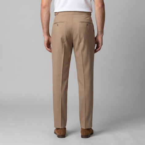 Men's Retro Straight Leg Trousers