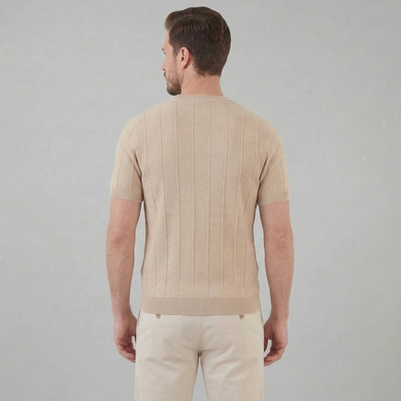 Men's Rib Knit T-Shirt