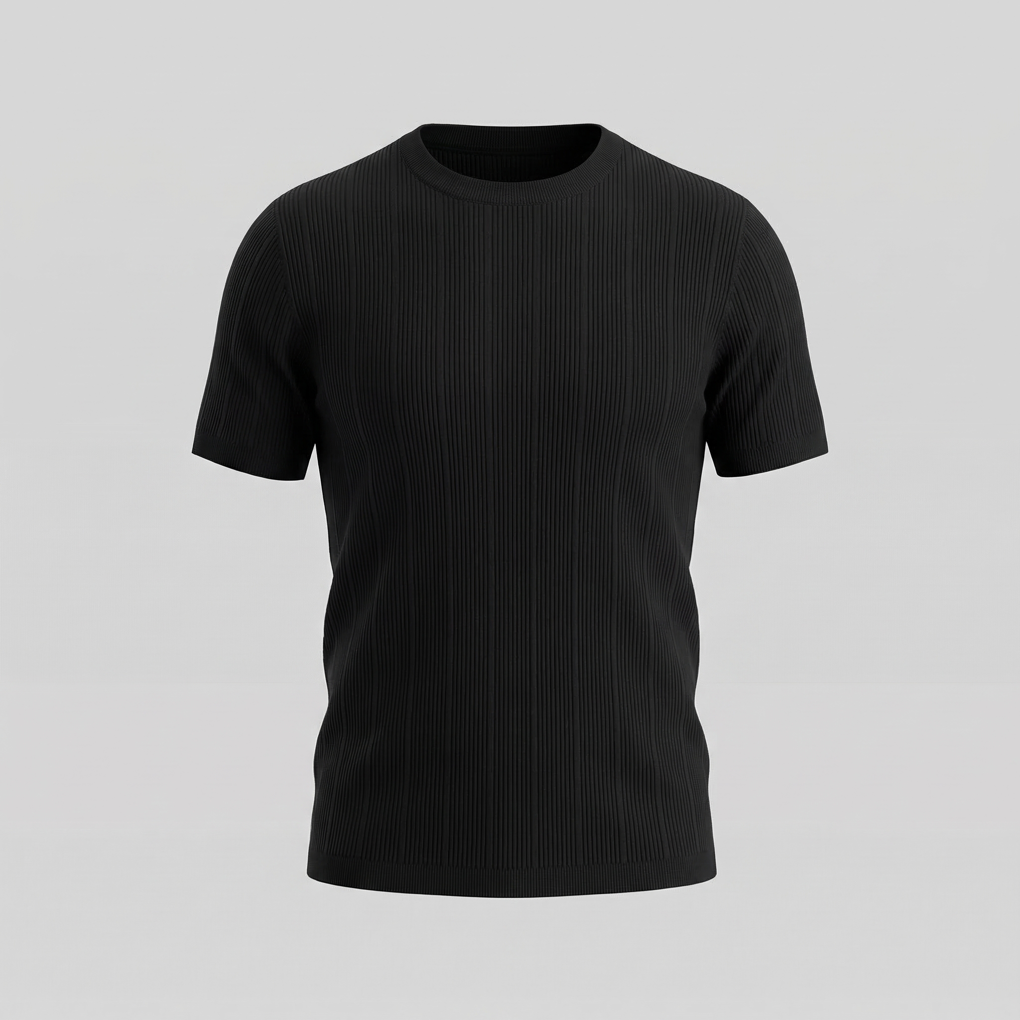 Men's Rib Knit T-Shirt
