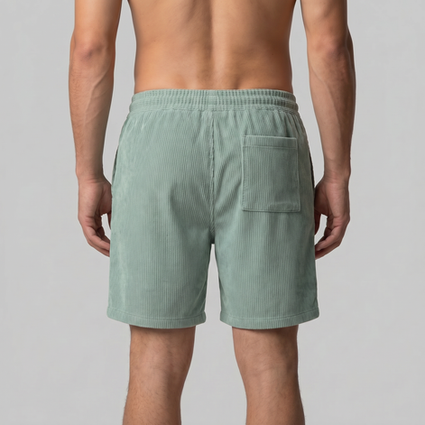 Men's Ribbed Casual Summer Shorts