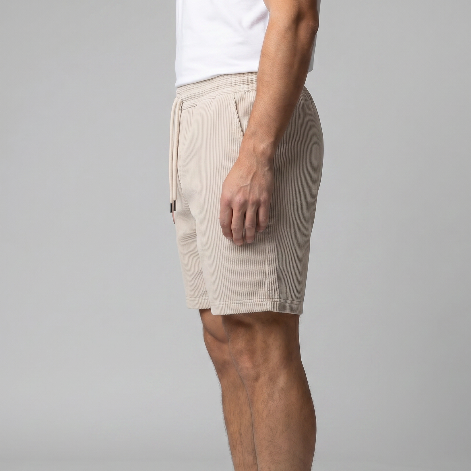 Men's Ribbed Casual Summer Shorts