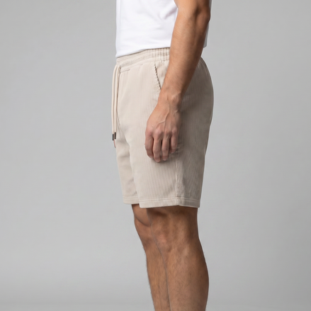 Men's Ribbed Casual Summer Shorts