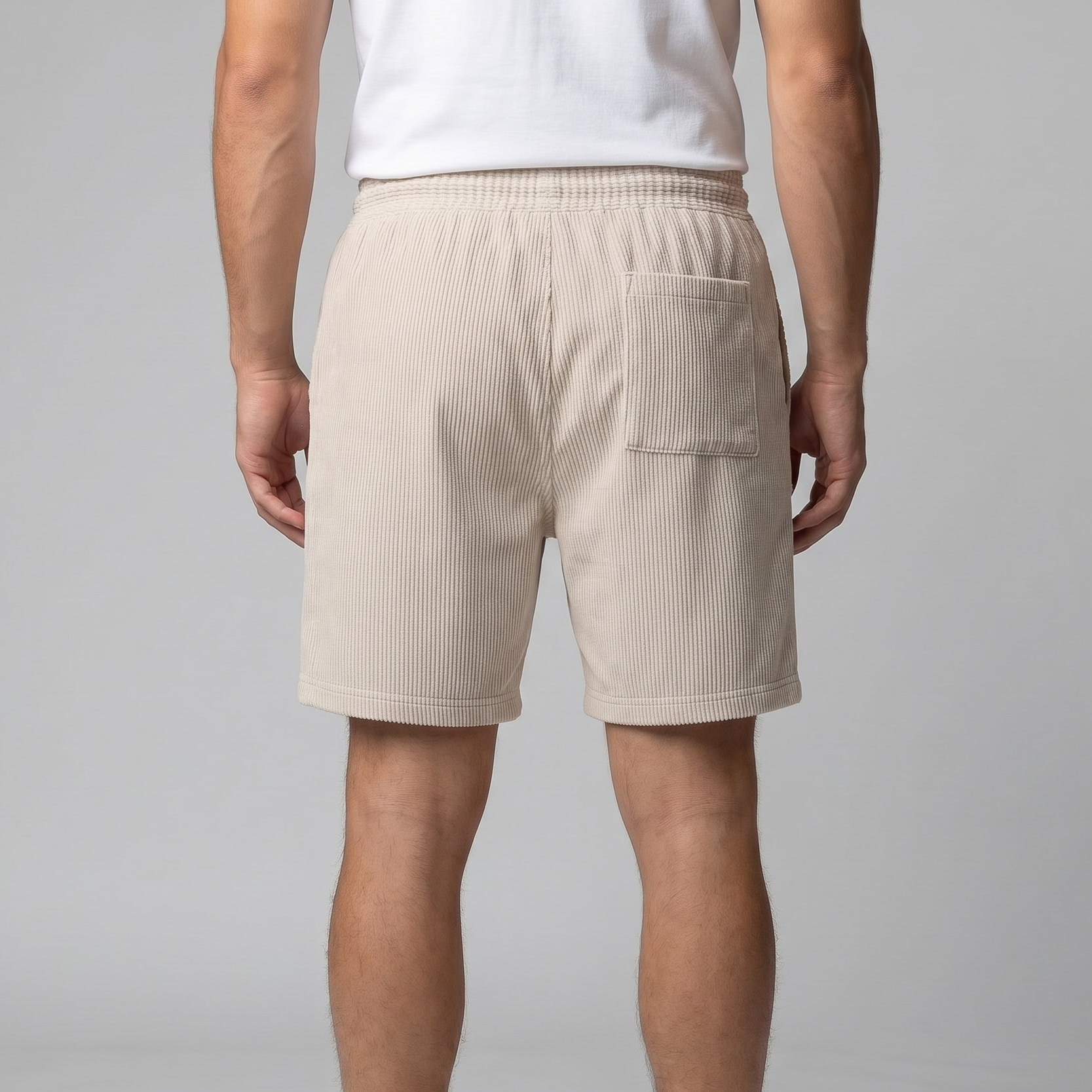 Men's Ribbed Casual Summer Shorts