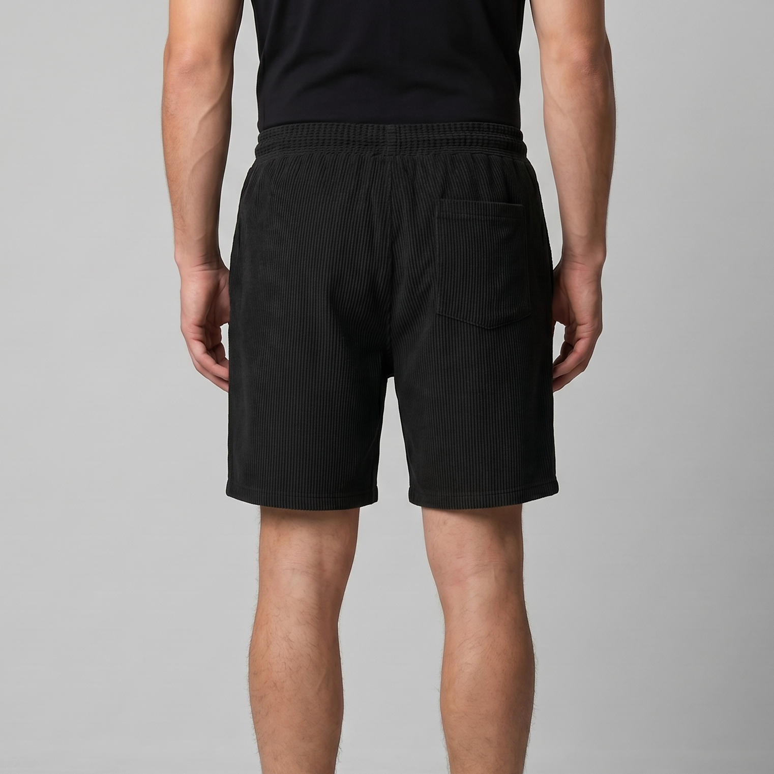 Men's Ribbed Casual Summer Shorts