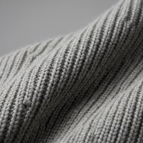 Men's Ribbed Full-Zip Knit Cardigan