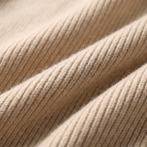 Men's Ribbed Wool Full-Zip Cardigan