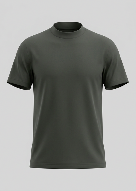 Men's Shiny Crewneck T-Shirt