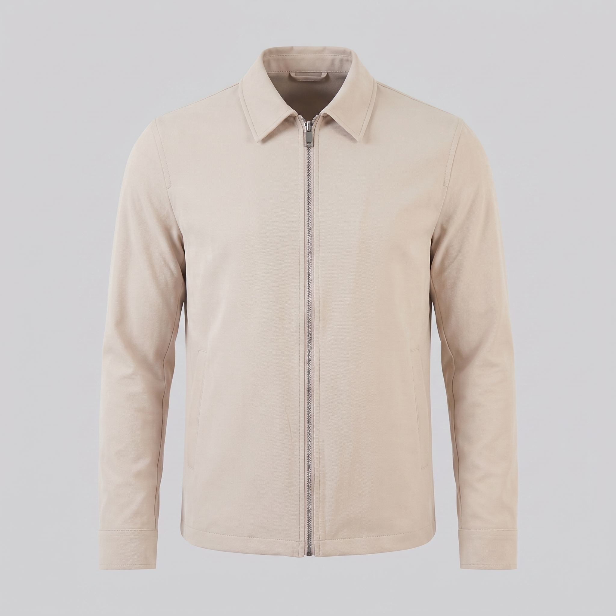 Men's Shiny Mid-Spring Jacket