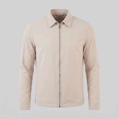 Men's Shiny Mid-Spring Jacket