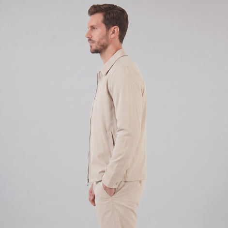 Men's Shiny Mid-Spring Jacket