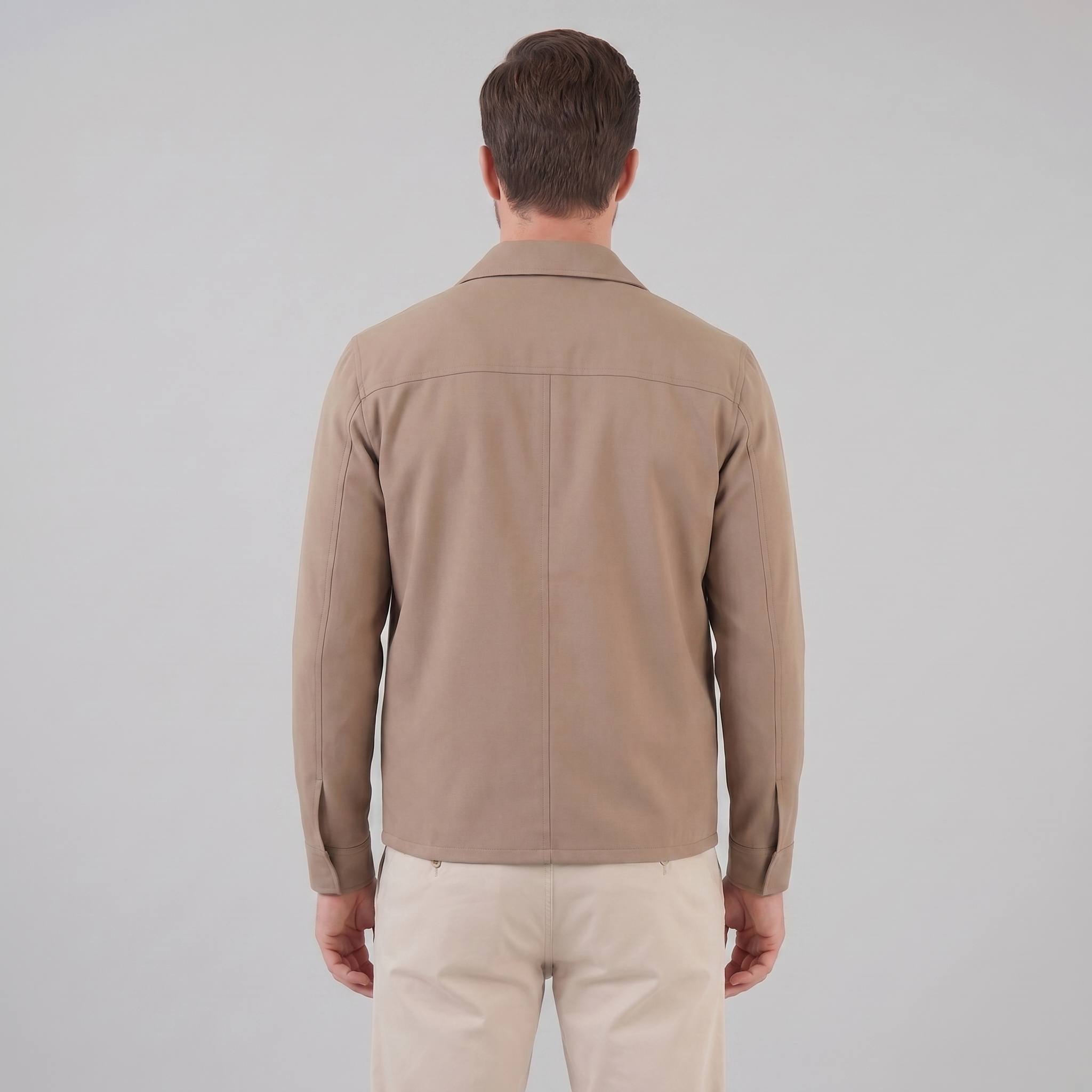 Men's Shiny Mid-Spring Jacket