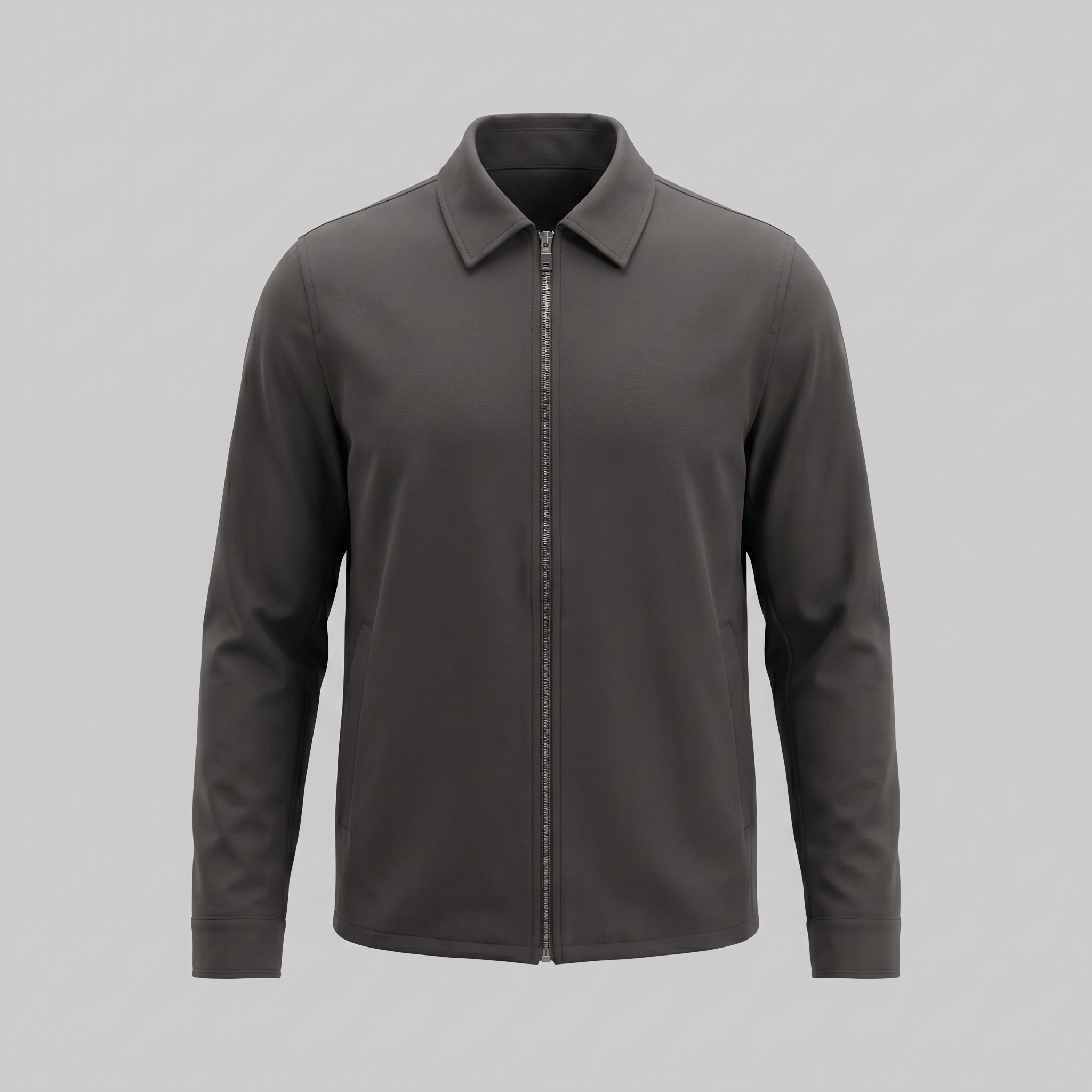 Men's Shiny Mid-Spring Jacket