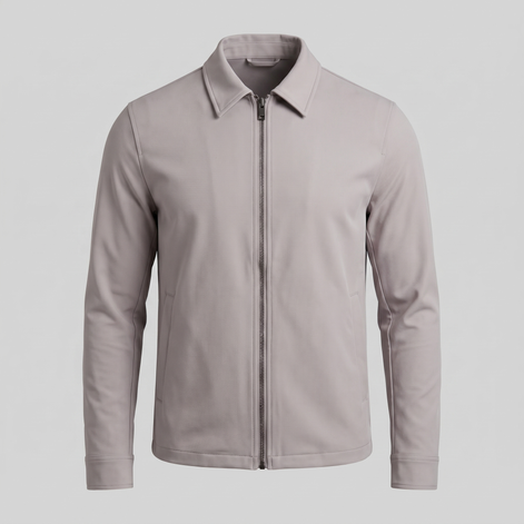 Men's Shiny Mid-Spring Jacket