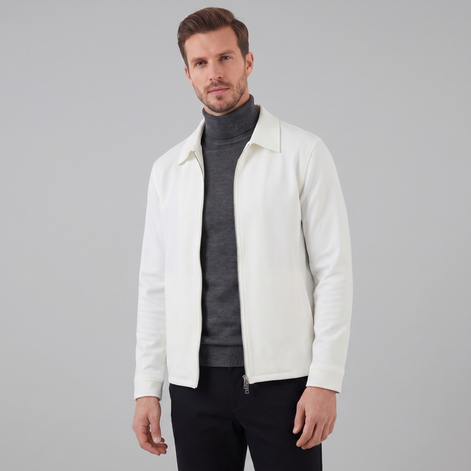Men's Shiny Mid-Spring Jacket