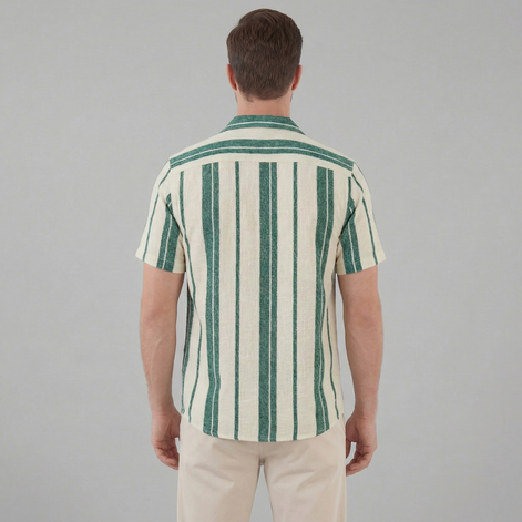 Men's Short Sleeve Button-Down Shirt