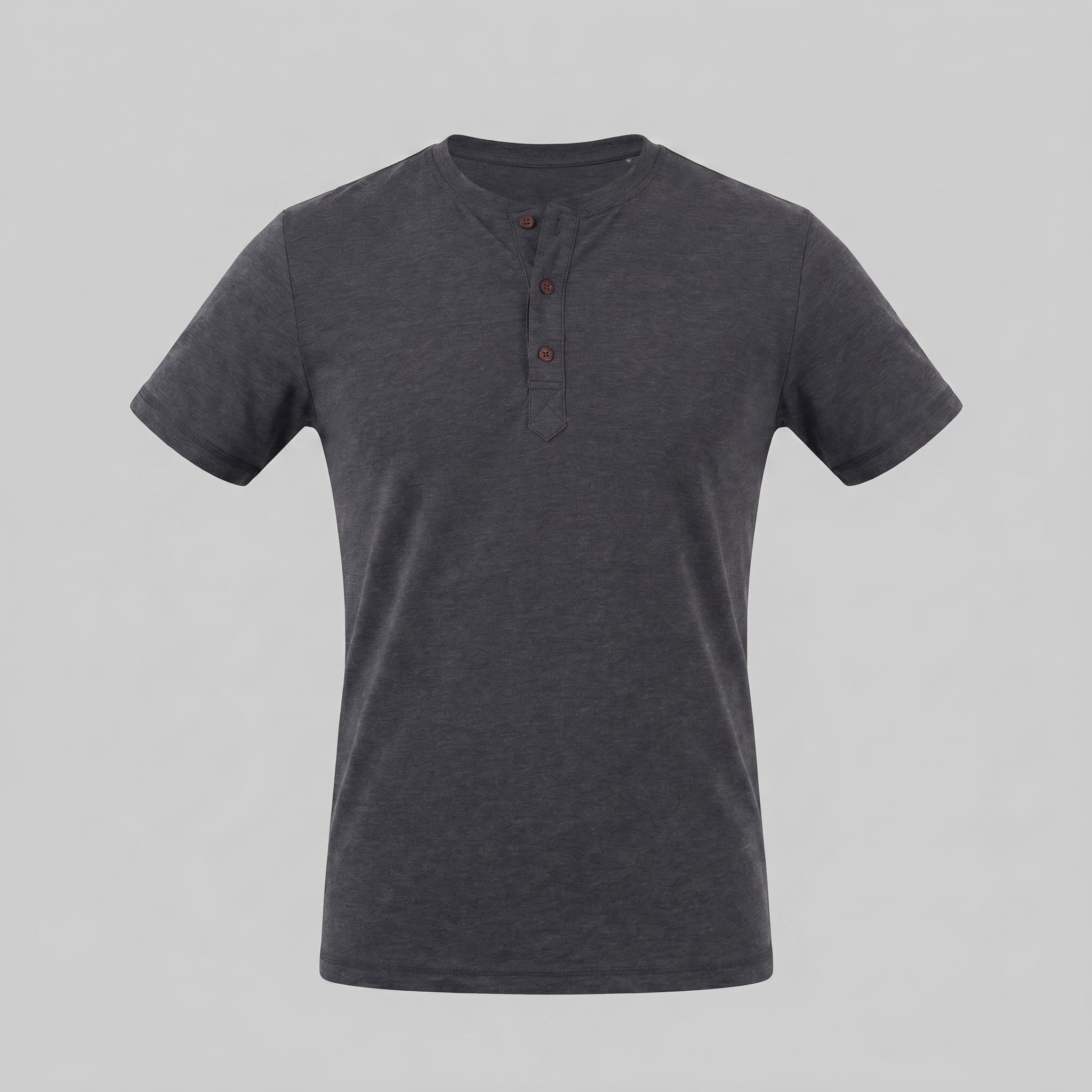 Men's Short Sleeve Henley Shirt