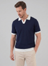 Men's Short Sleeve Knitted Polo Shirt
