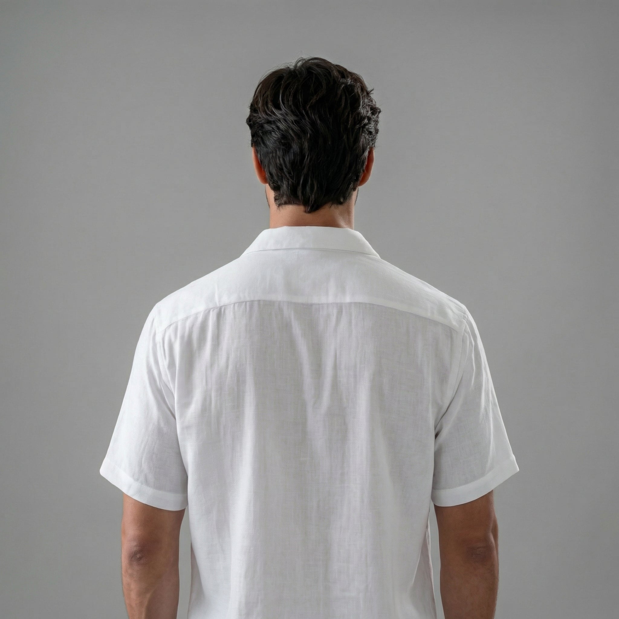 Men's Short Sleeve Linen Summer Set