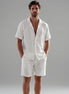 Men's Short Sleeve Linen Summer Set