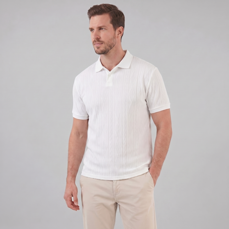 Men's Short Sleeve Polo Shirt - Casual Classic Design