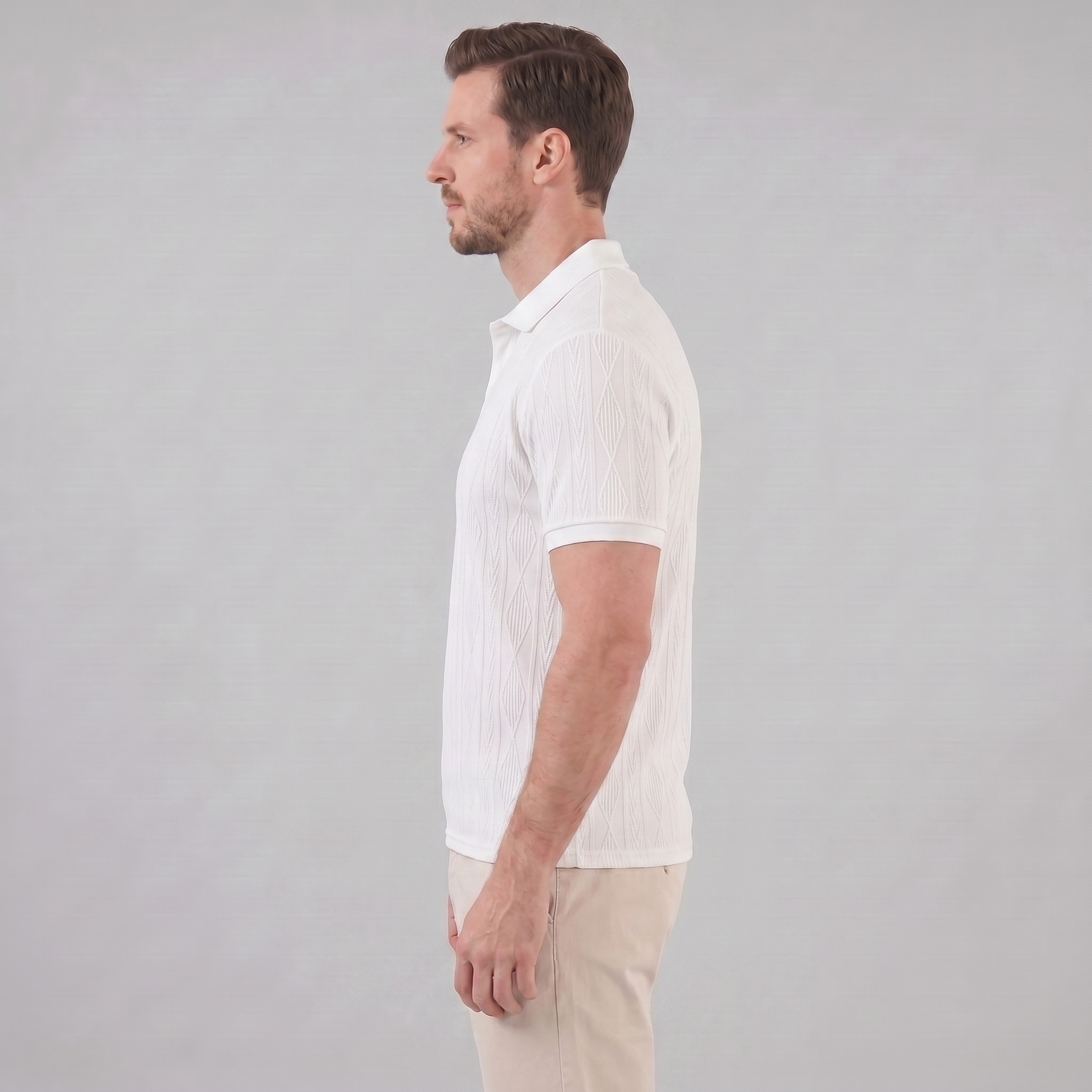Men's Short Sleeve Polo Shirt - Casual Classic Design