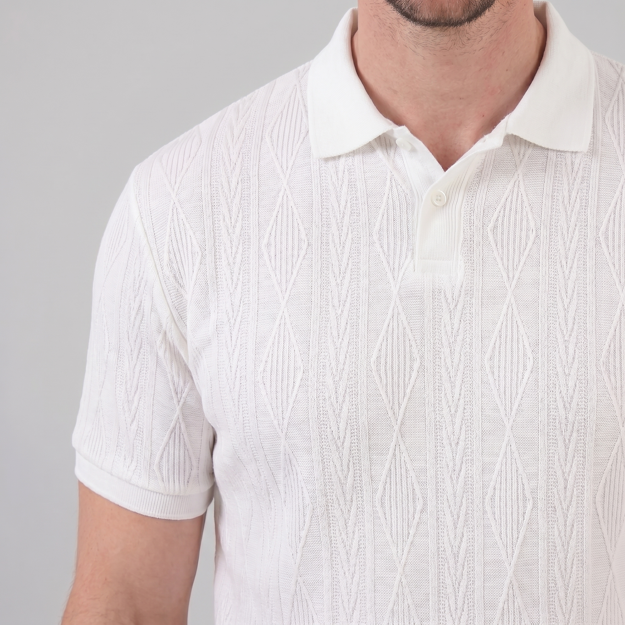 Men's Short Sleeve Polo Shirt - Casual Classic Design