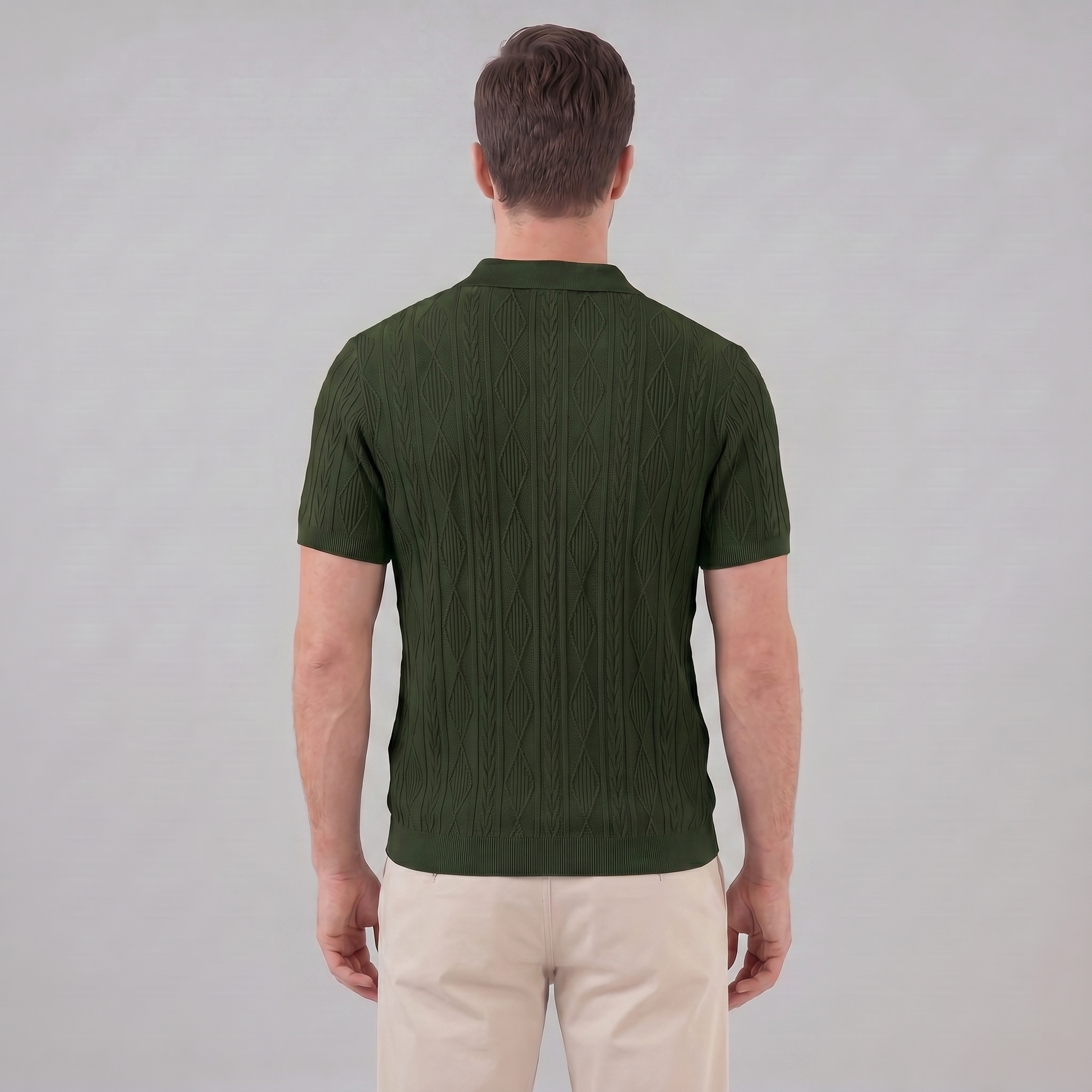 Men's Short Sleeve Polo Shirt - Casual Classic Design