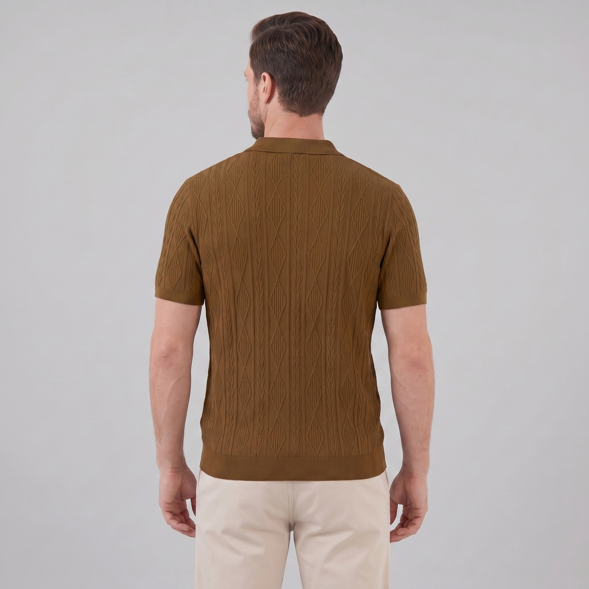 Men's Short Sleeve Polo Shirt - Casual Classic Design