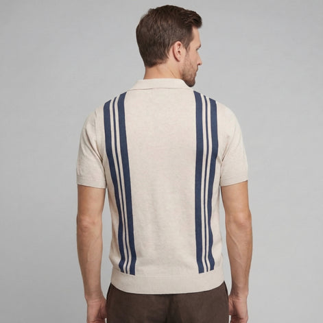 Men's Short Sleeve Polo Shirt - Lightweight Breathable Style