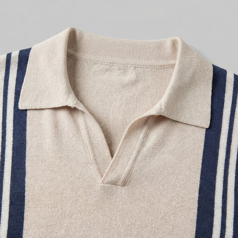 Men's Short Sleeve Polo Shirt - Lightweight Breathable Style