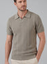 Men's Short Sleeve Polo Shirt - Modern Knit Design
