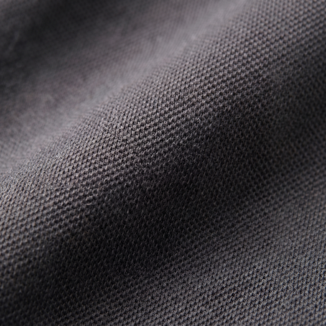 Men's Short Sleeve Polo Shirt with Zip Placket