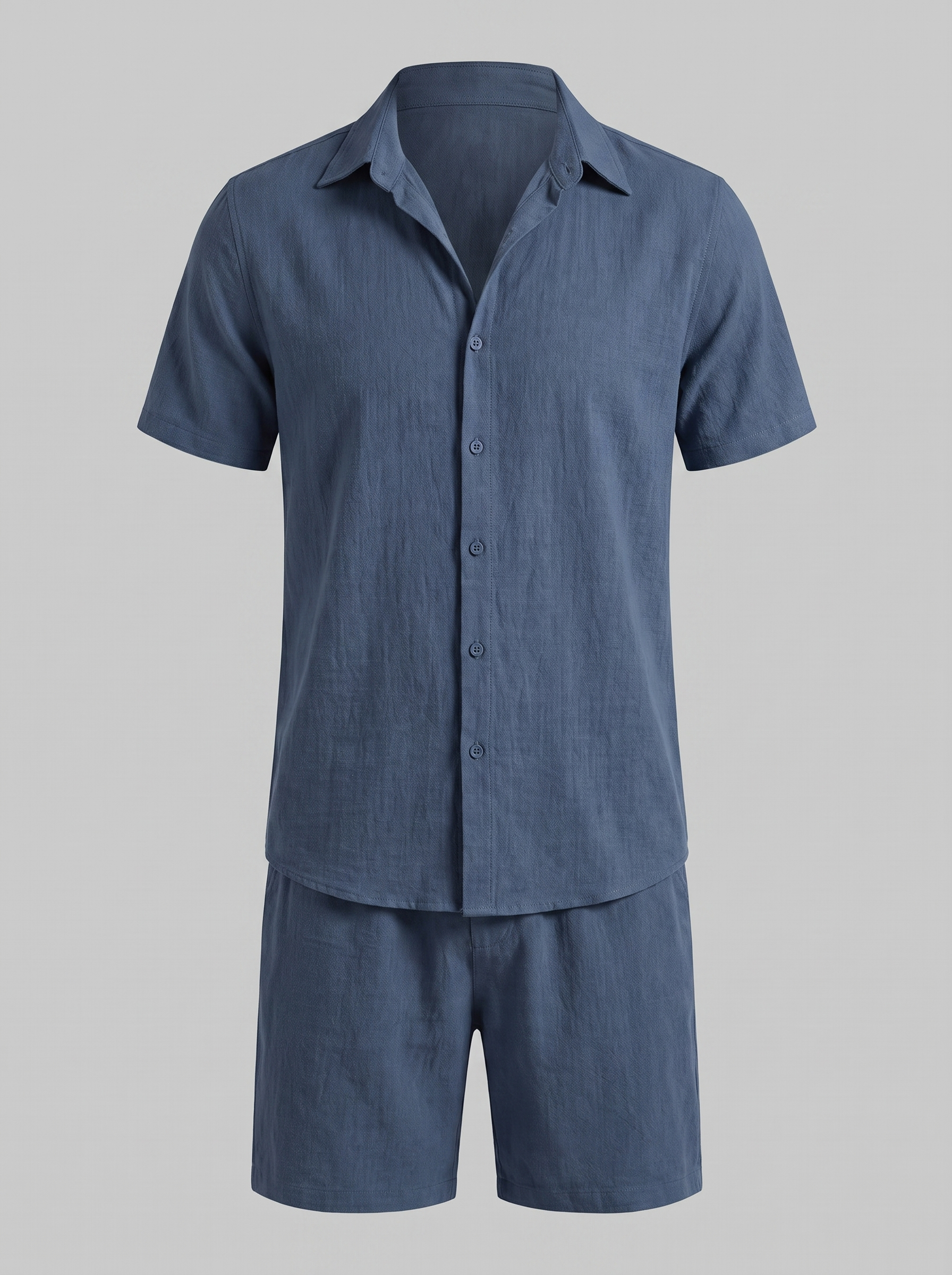 Men's Short Sleeve Shirt and Shorts Co-Ord Set