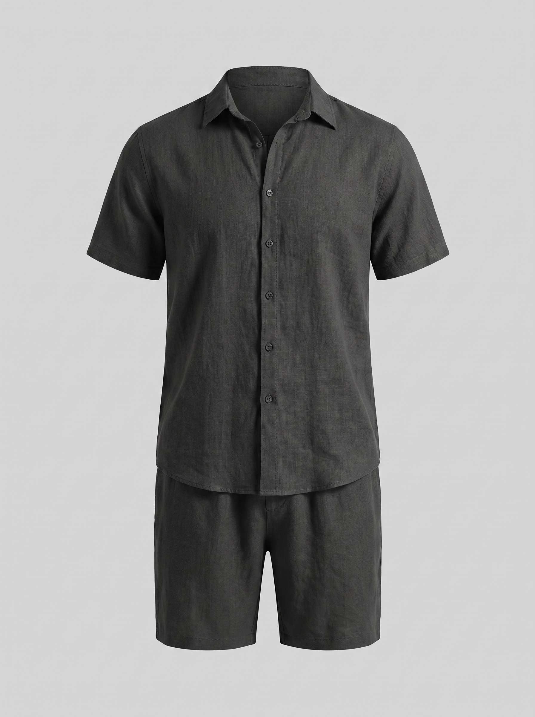Men's Short Sleeve Shirt and Shorts Co-Ord Set