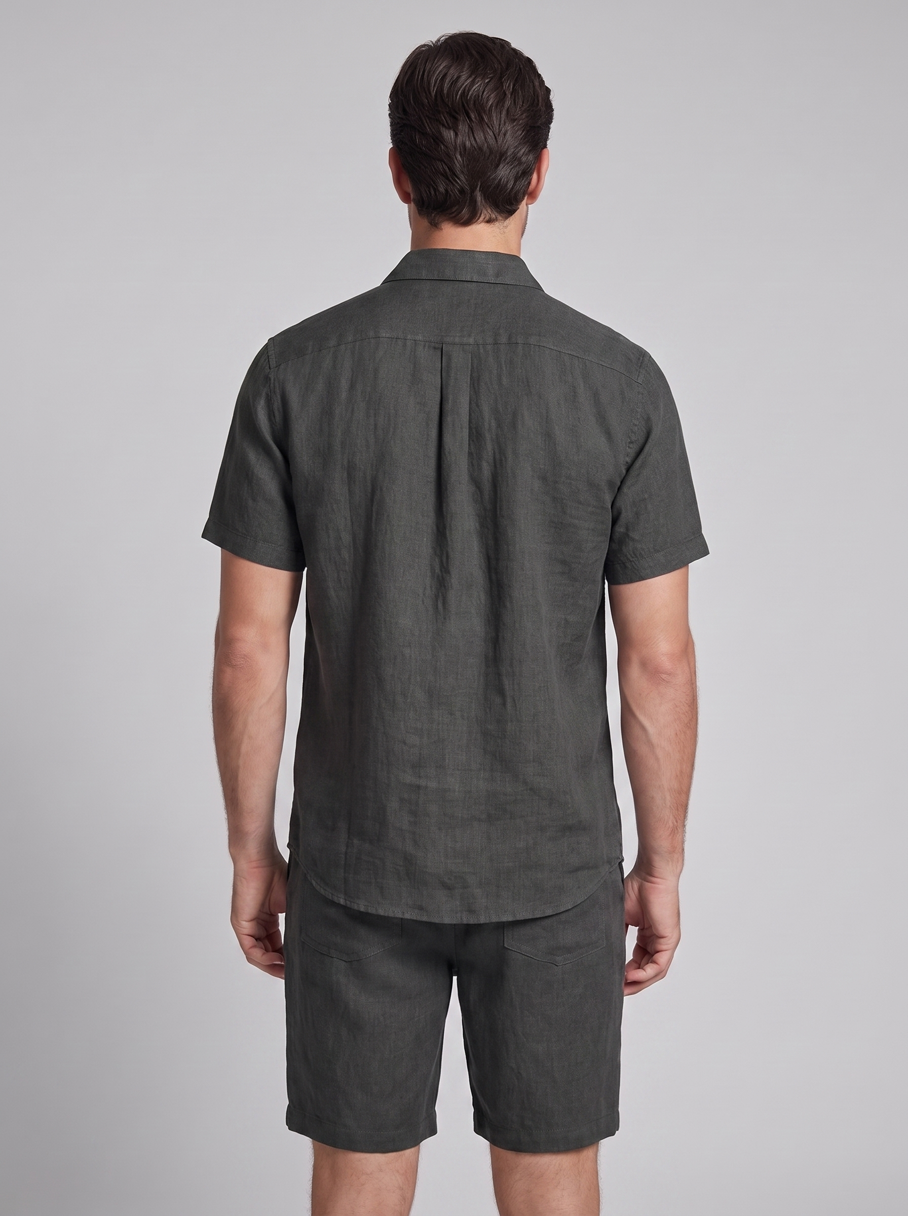 Men's Short Sleeve Shirt and Shorts Co-Ord Set