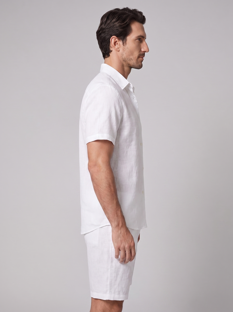 Men's Short Sleeve Shirt and Shorts Co-Ord Set