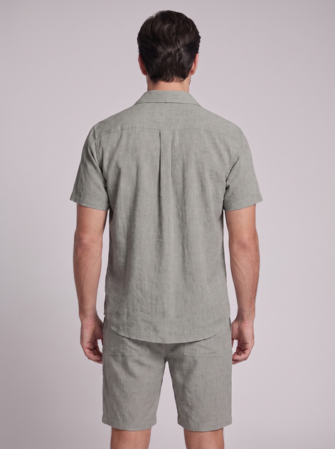 Men's Short Sleeve Shirt and Shorts Co-Ord Set