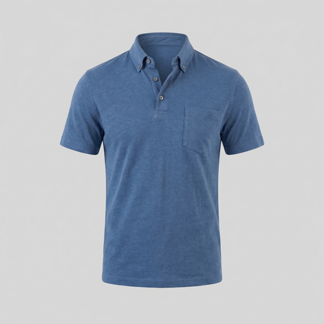 Men's Short Sleeve Summer Polo Shirt