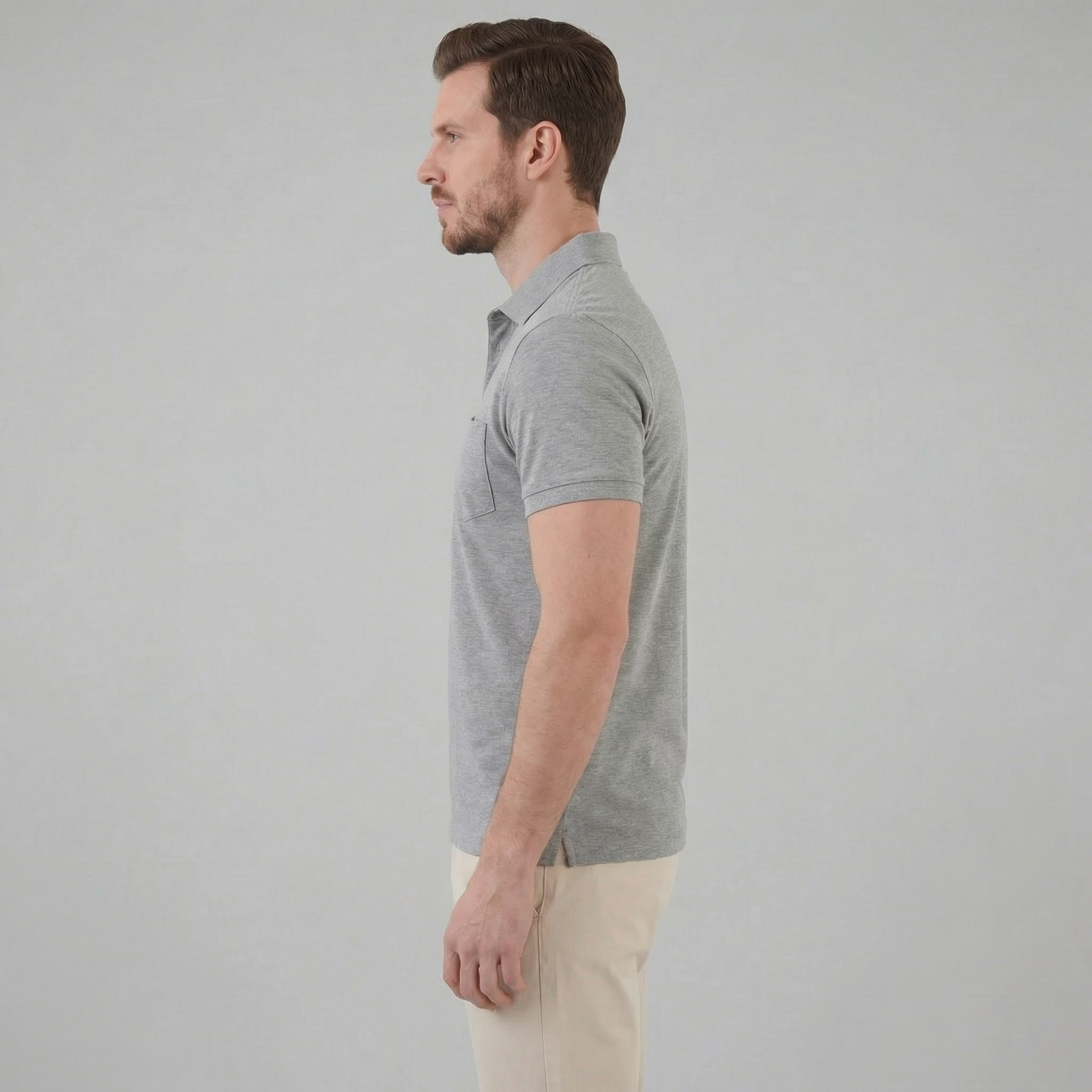 Men's Short Sleeve Summer Polo Shirt