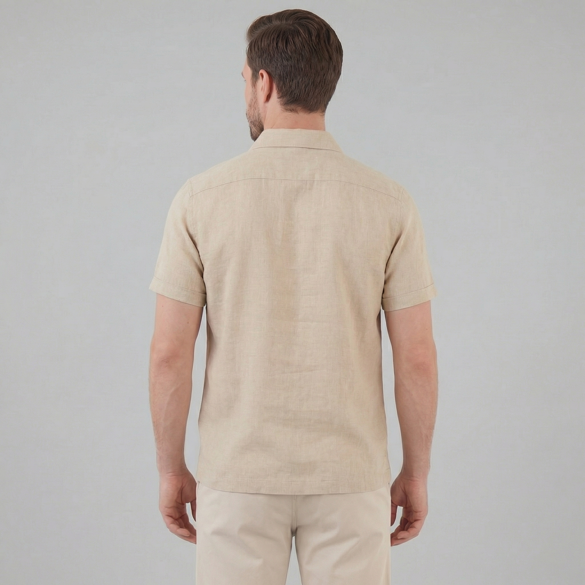 Men's Short Sleeve Summer Polo Shirt