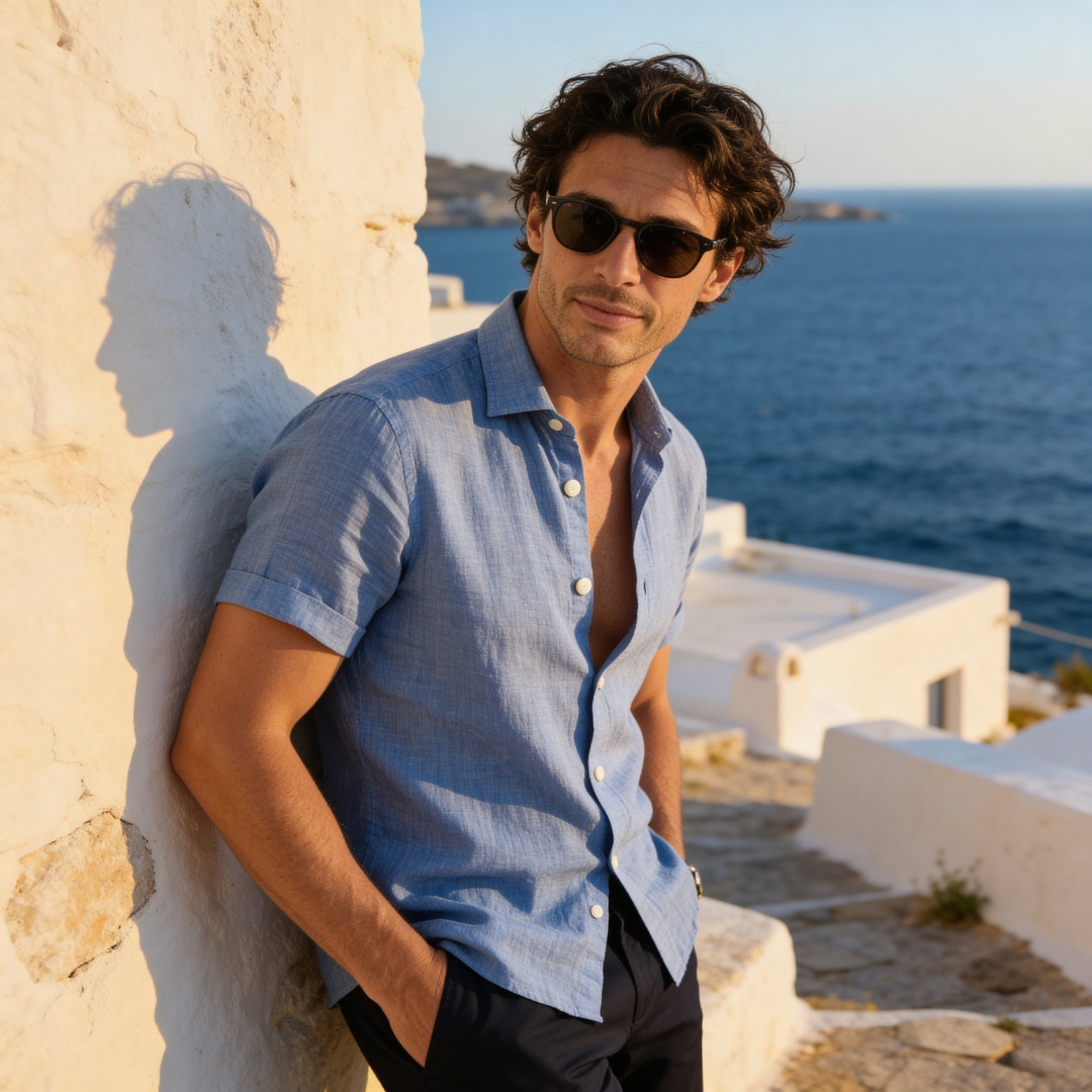 Men's Short Sleeve Summer Shirt