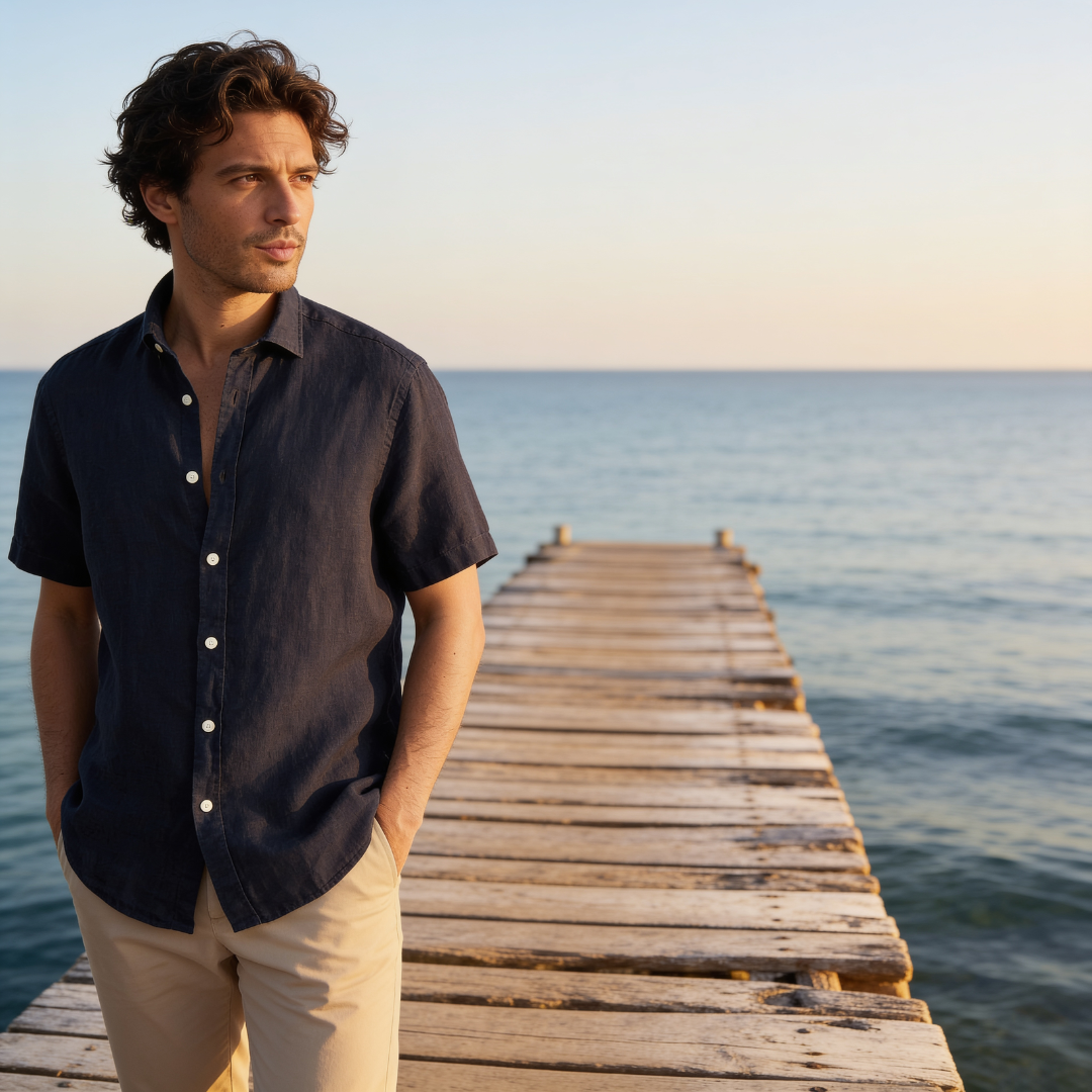 Men's Short Sleeve Summer Shirt